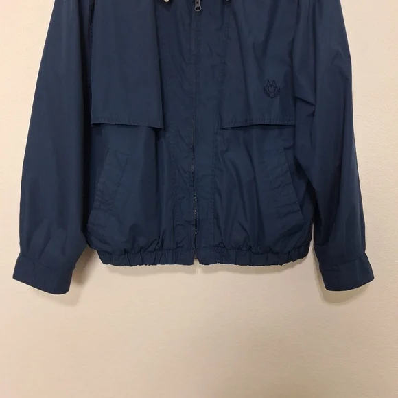 Members Only Men's Vintage Blue Plaid Lining Outdoor Gorpcore Jacket Size L - Picture 3 of 11